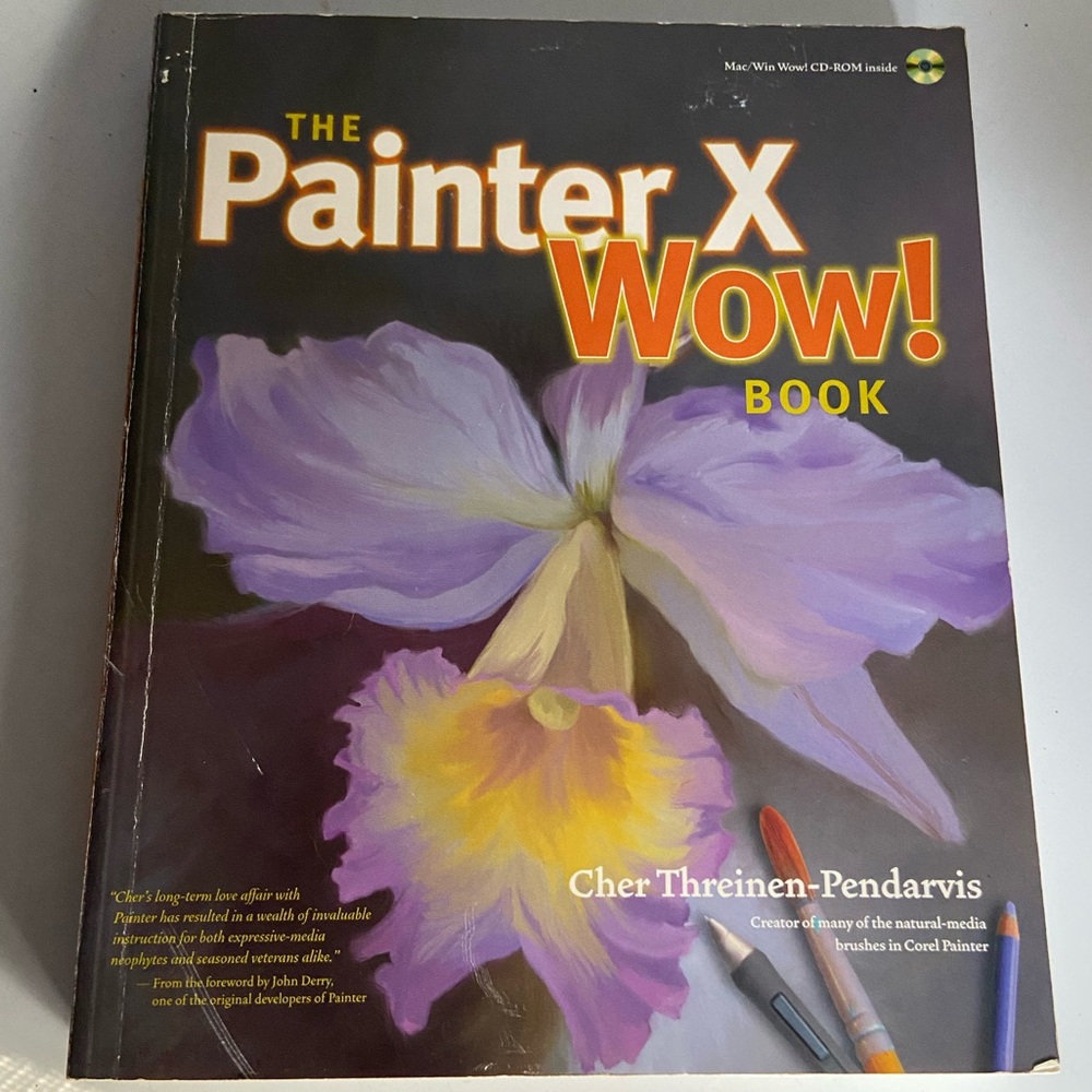 Painter X Wow! Book with CD Rom